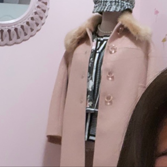 Kate Spade Metallic Twill Coat - Picture 3 of 3